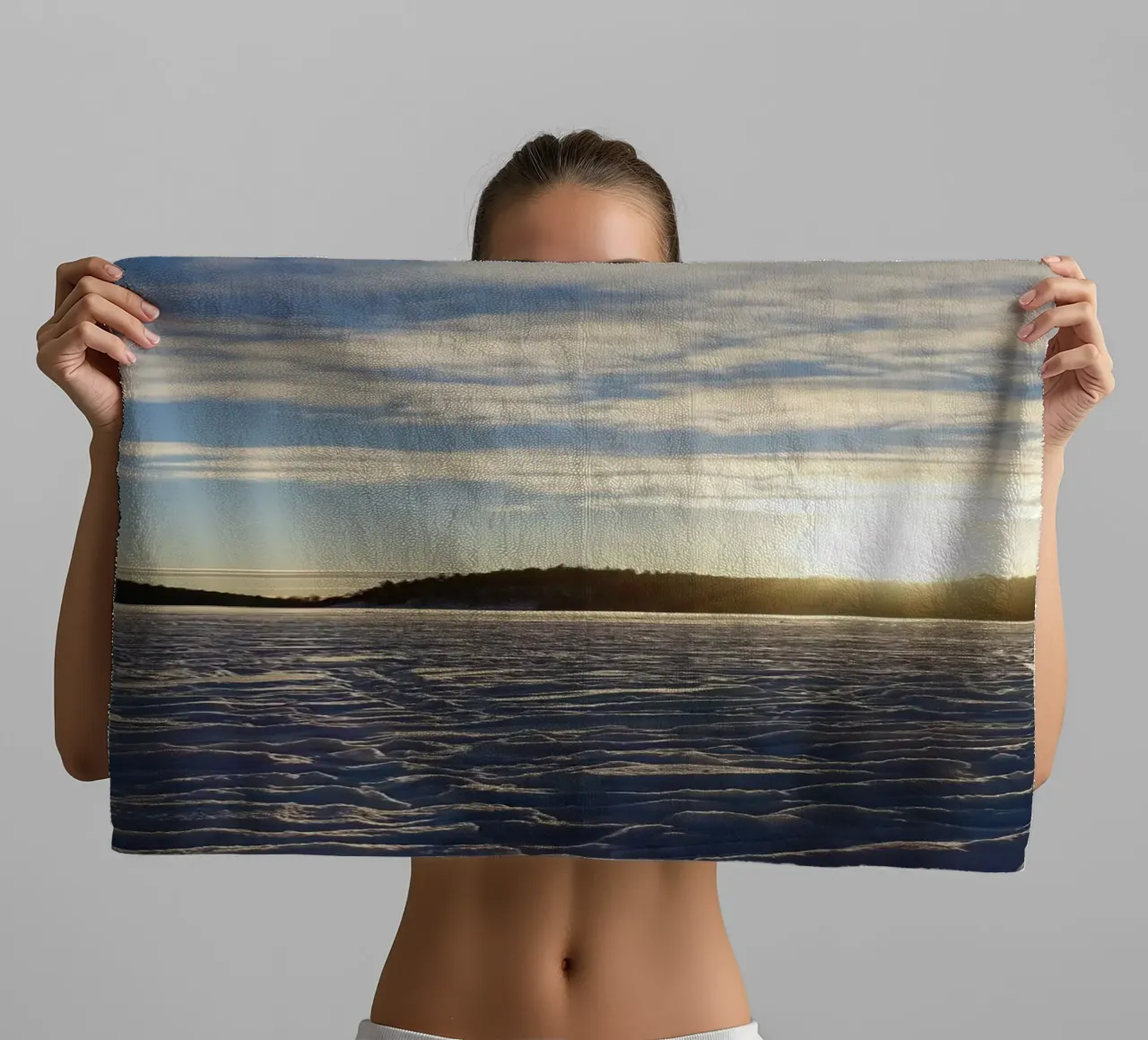 Inverno asciugamano da bagno da Massimo Frascogna