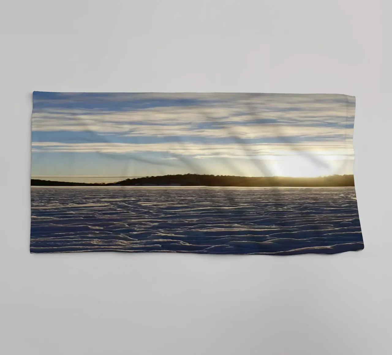 Inverno asciugamano da bagno da Massimo Frascogna