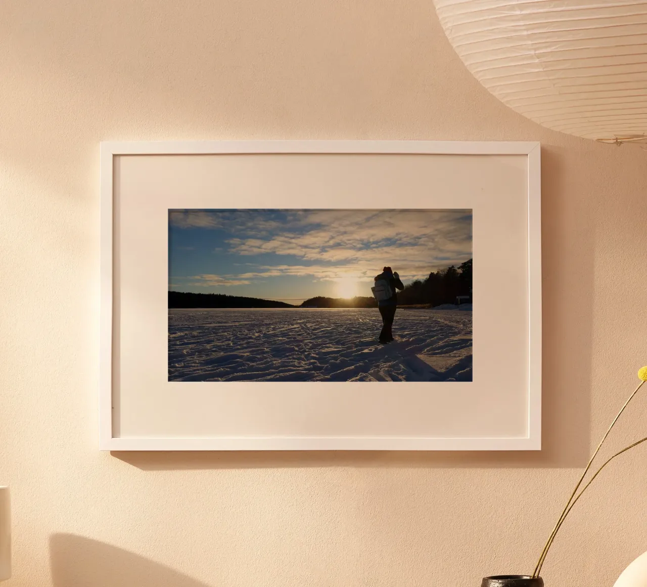 Winter poster van Massimo Frascogna