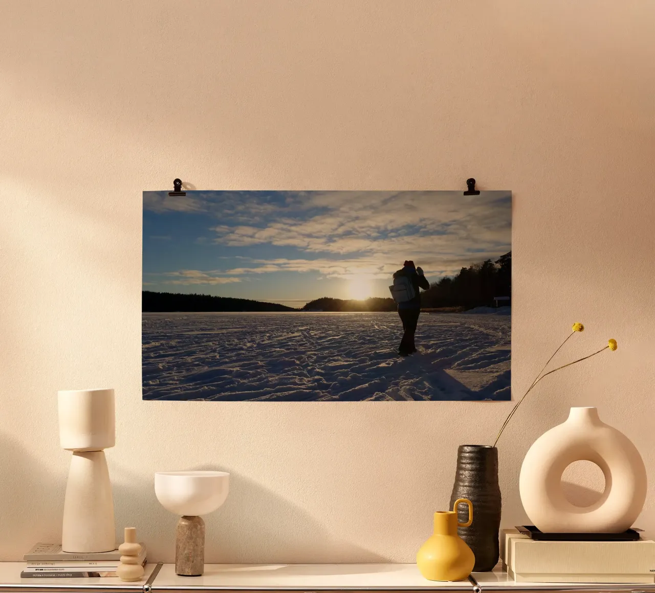 Winter poster van Massimo Frascogna