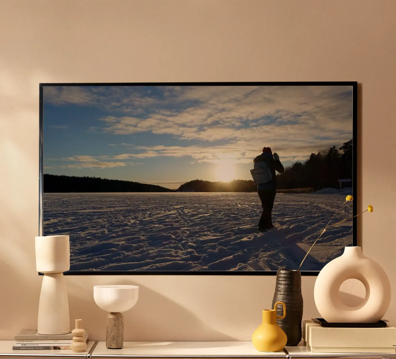 Winter poster van Massimo Frascogna