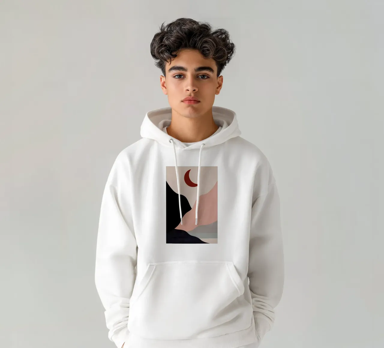 Hillscape felpa con cappuccio da Pure