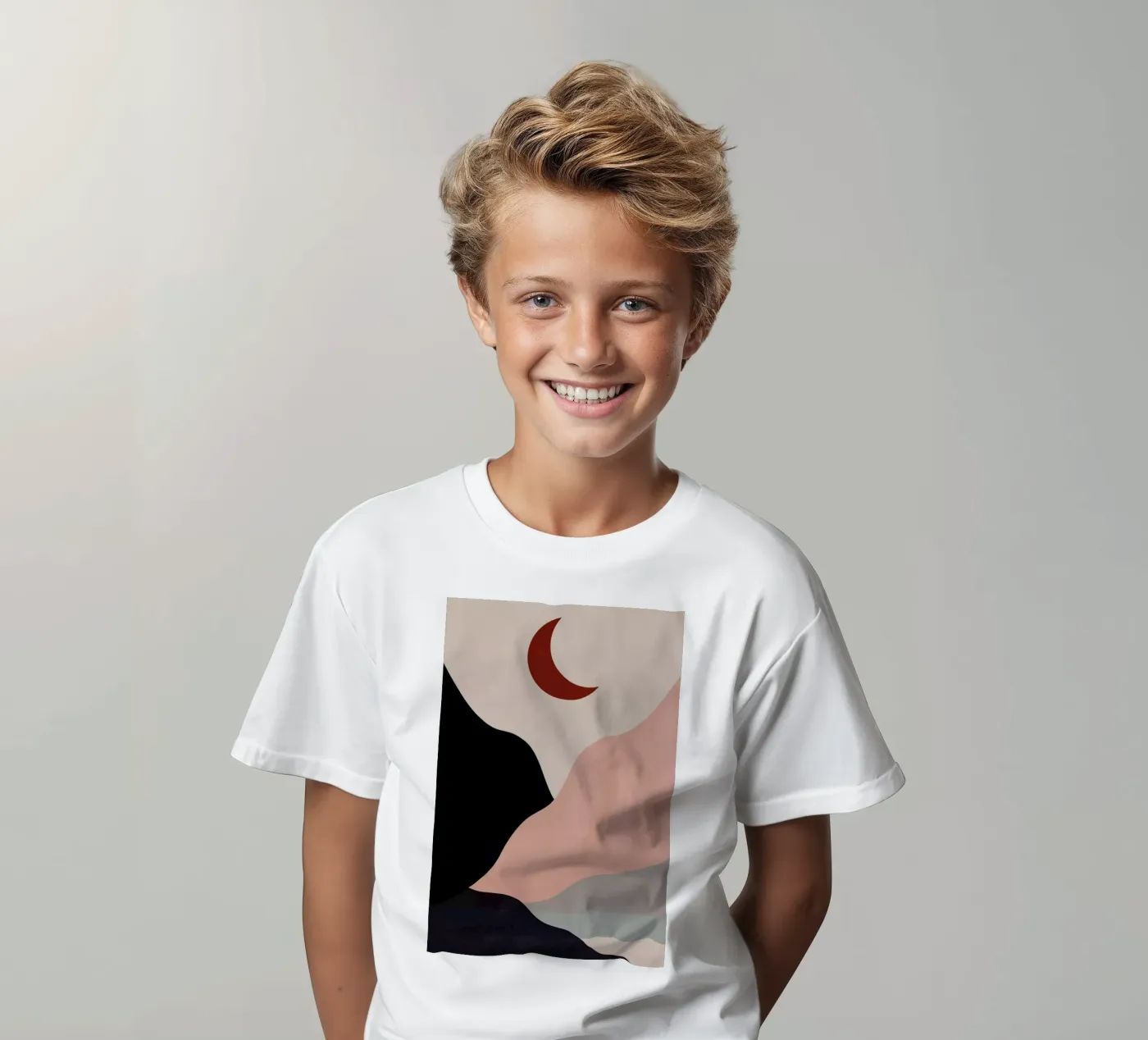 Hillscape t-shirt bambini da Pure