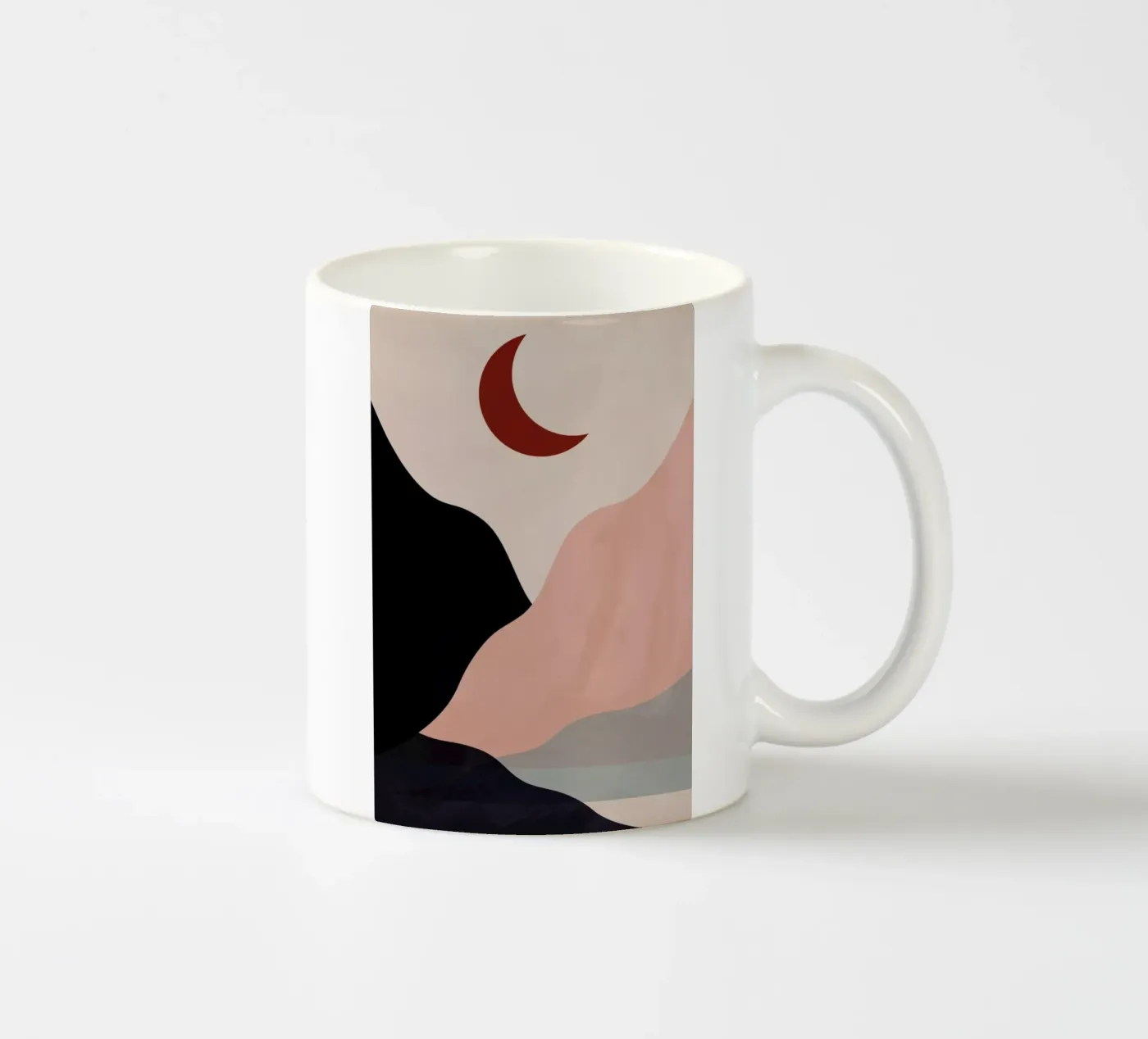 Hillscape ceramic mug by Pure