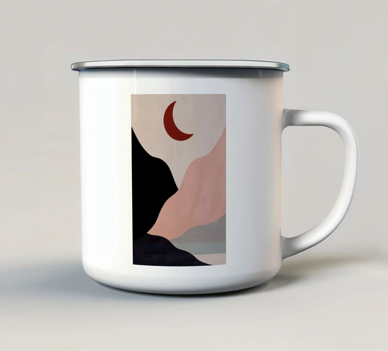 Hillscape tazza in smalto da Pure