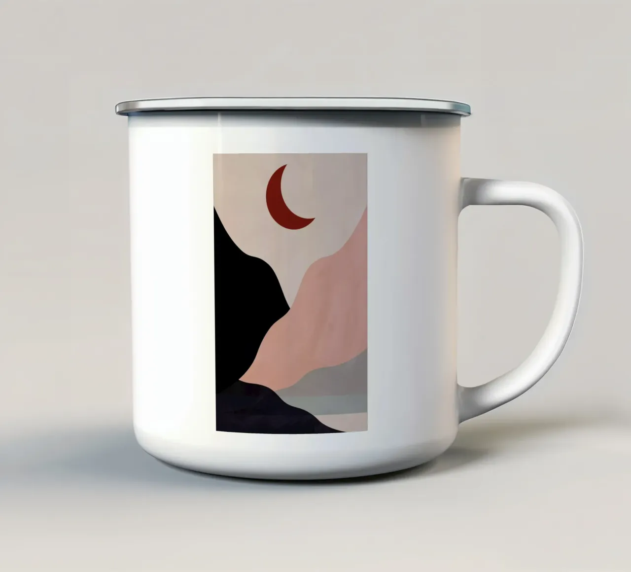 Hillscape tazza in smalto da Pure