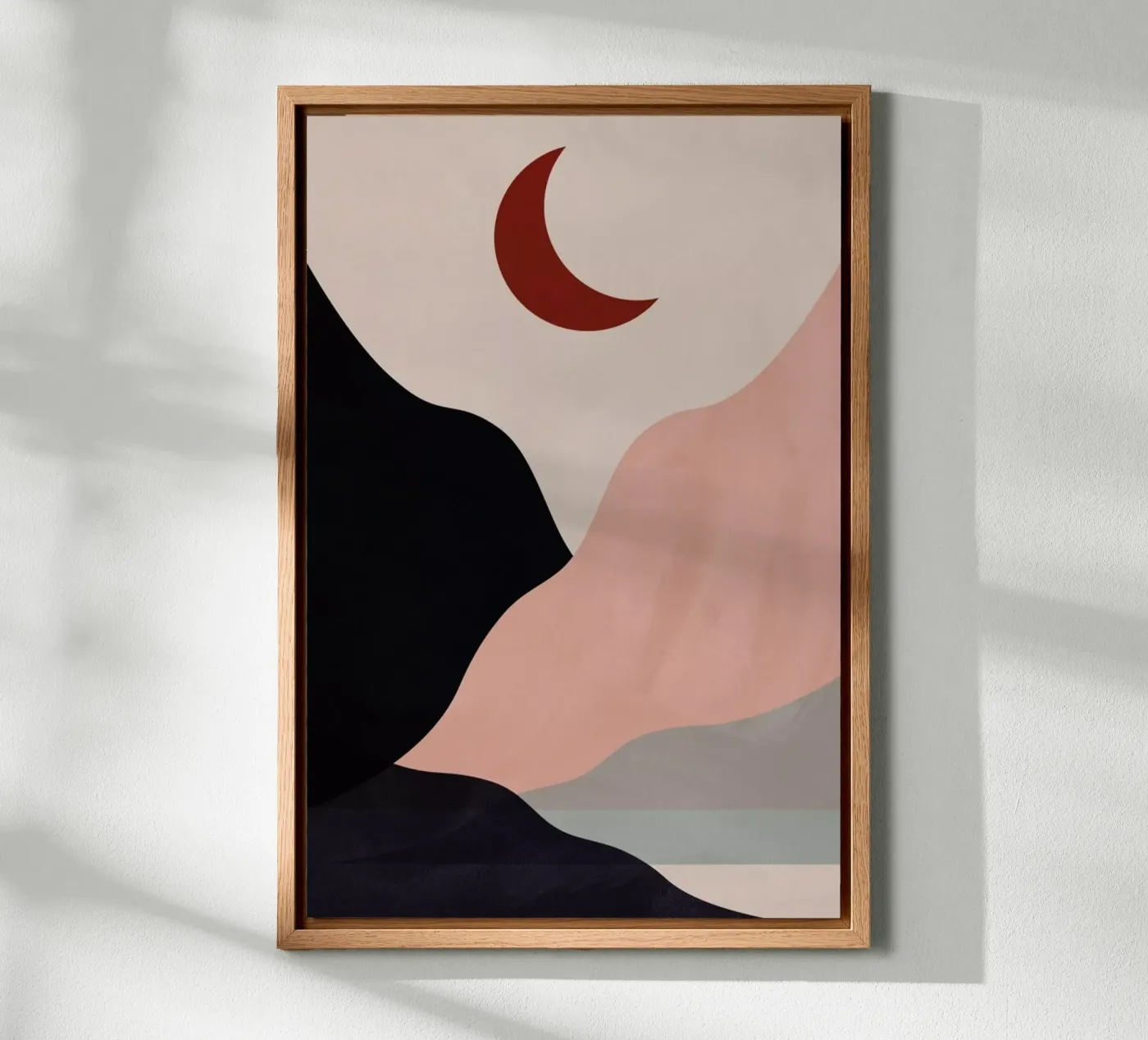 Hillscape canvas van Pure