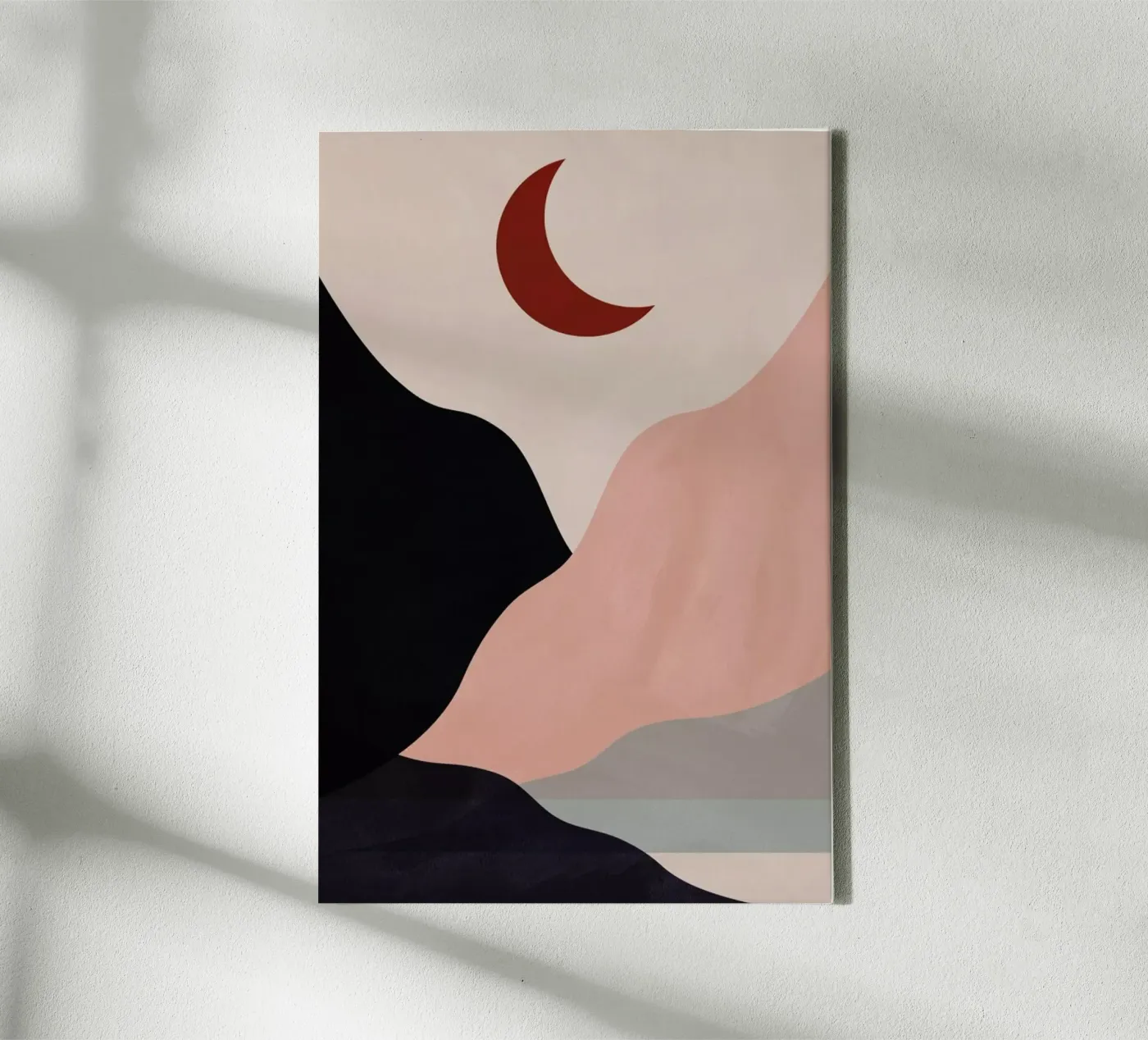 Hillscape canvas van Pure
