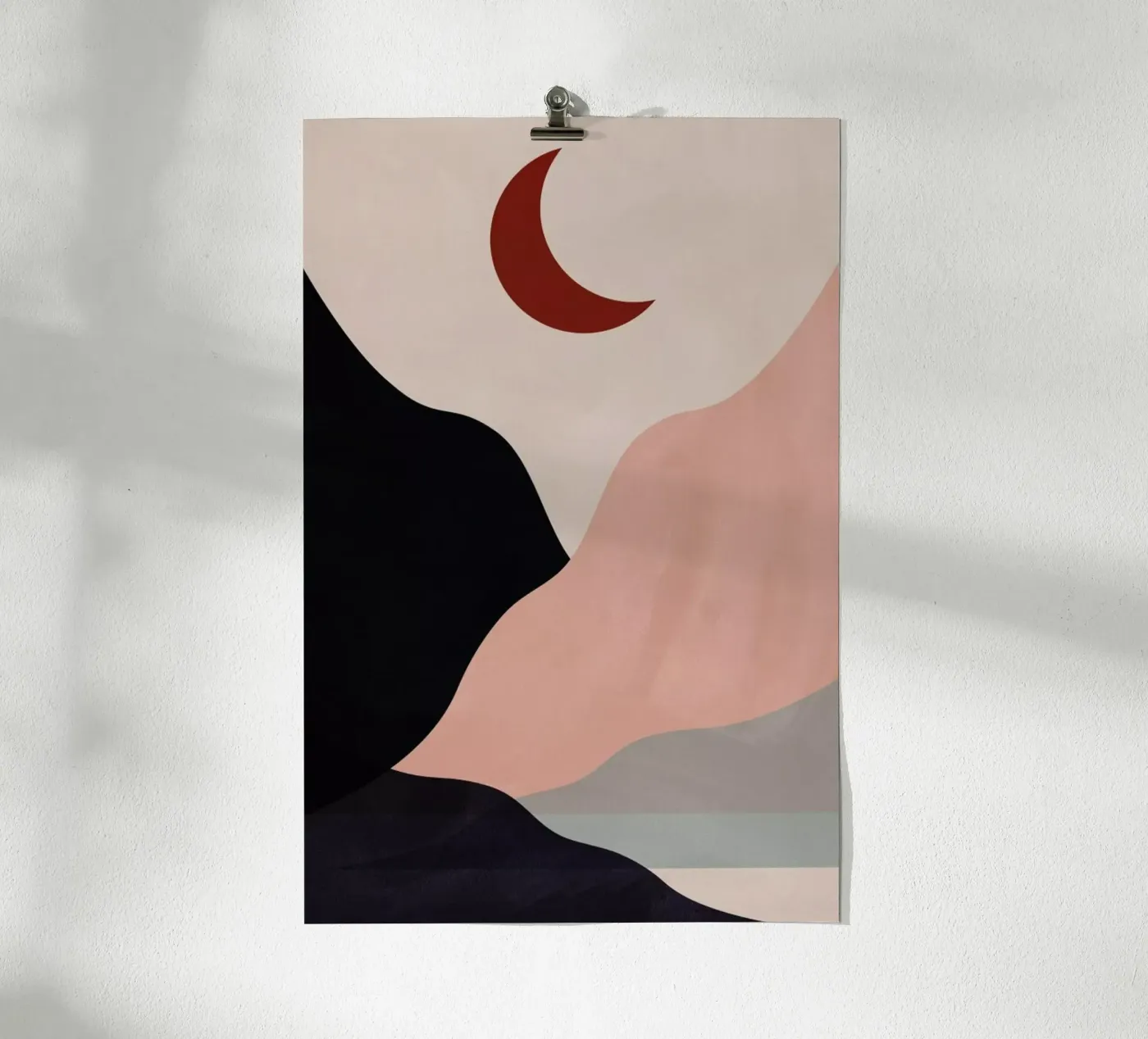 Hillscape poster van Pure