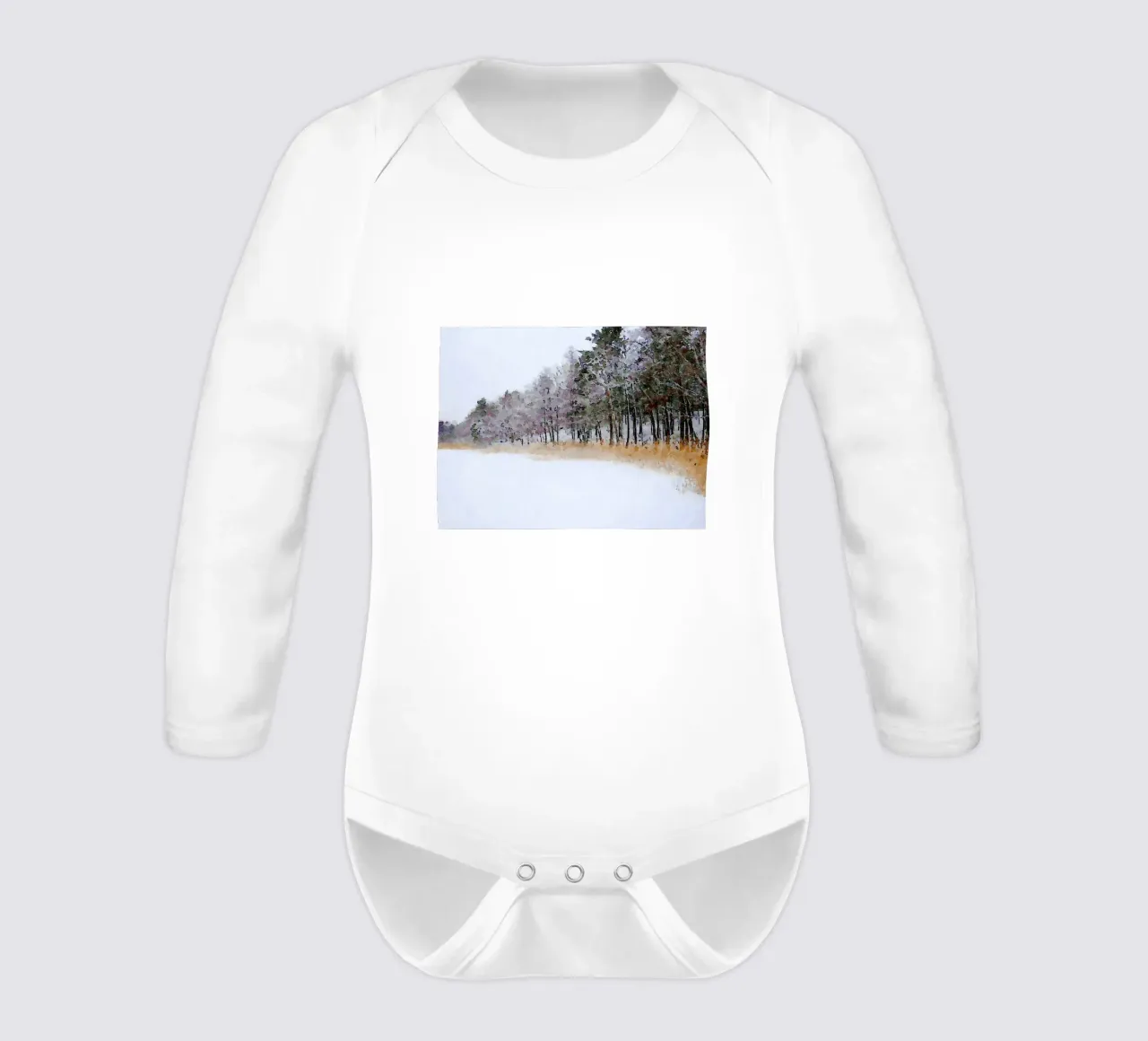 Winter long-sleeve baby romper by Massimo Frascogna