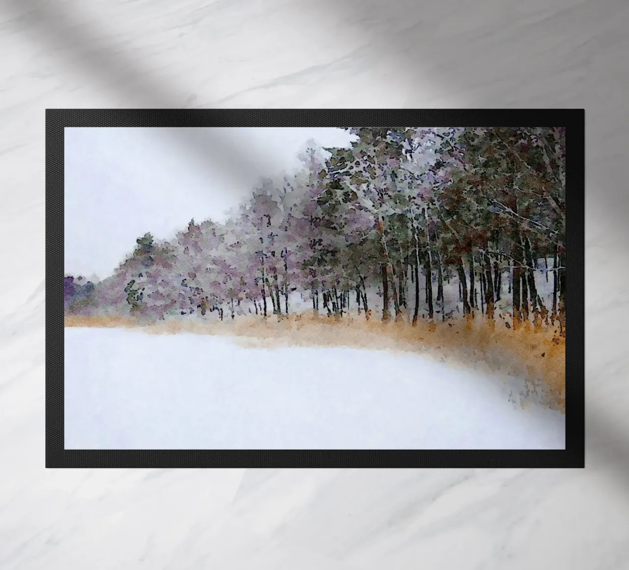 Winter deurmat van Massimo Frascogna