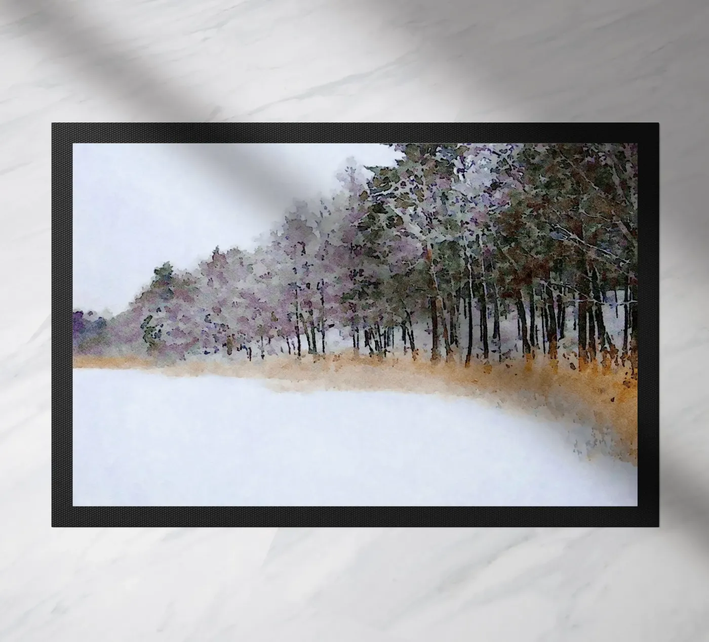 Winter deurmat van Massimo Frascogna