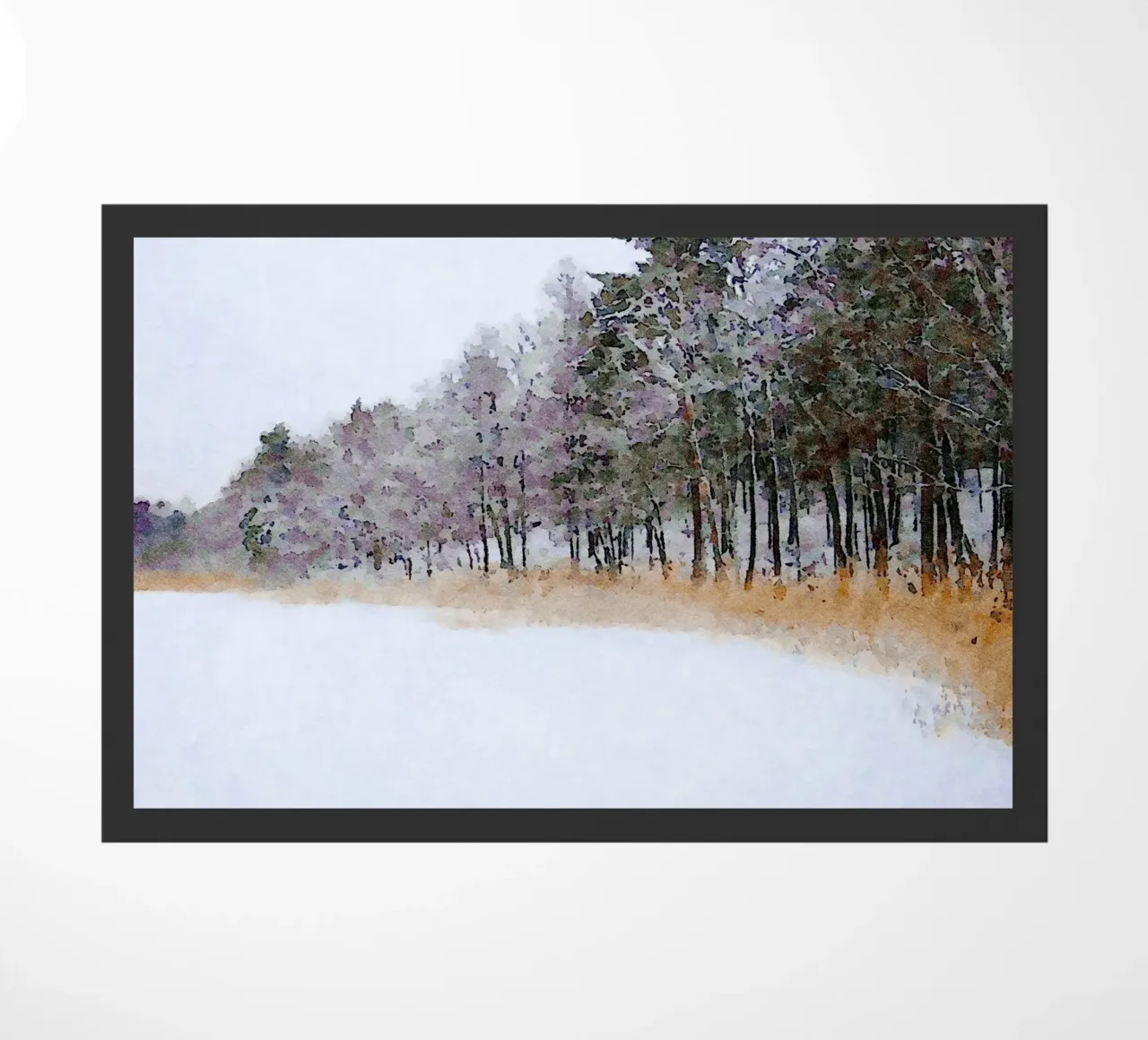 Winter deurmat van Massimo Frascogna