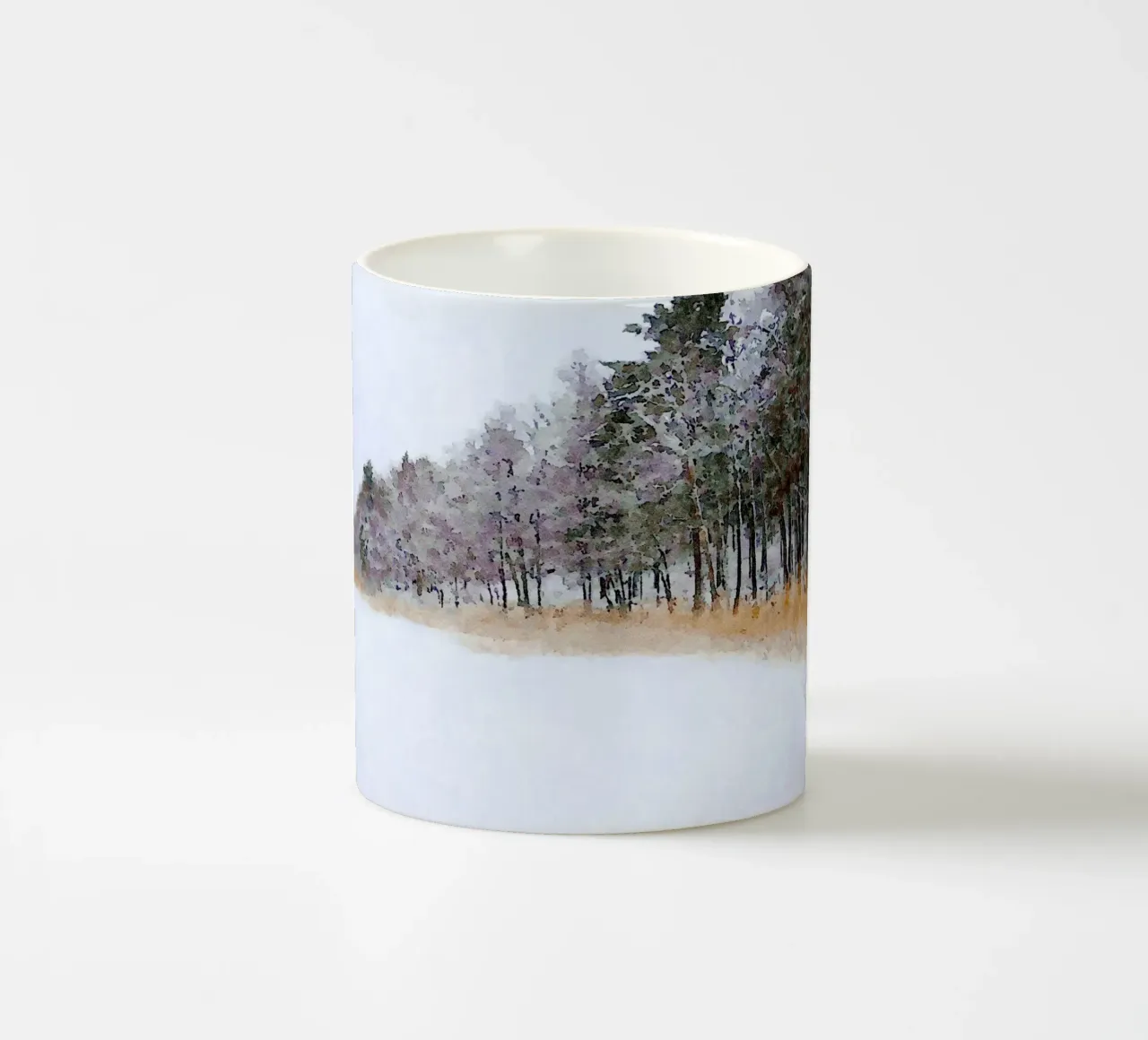 Inverno tazza in ceramica da Massimo Frascogna