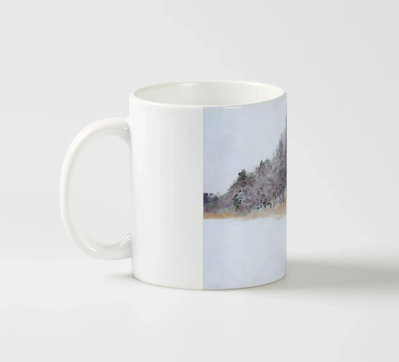 Inverno tazza in ceramica da Massimo Frascogna