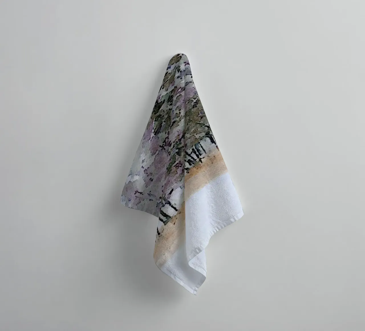 Winter towel by Massimo Frascogna
