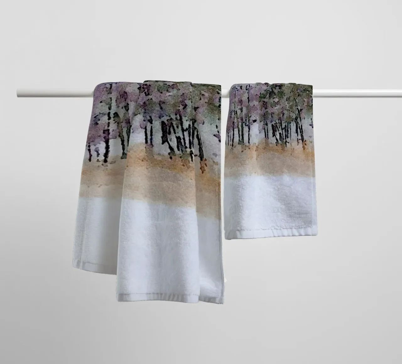 Winter towel by Massimo Frascogna