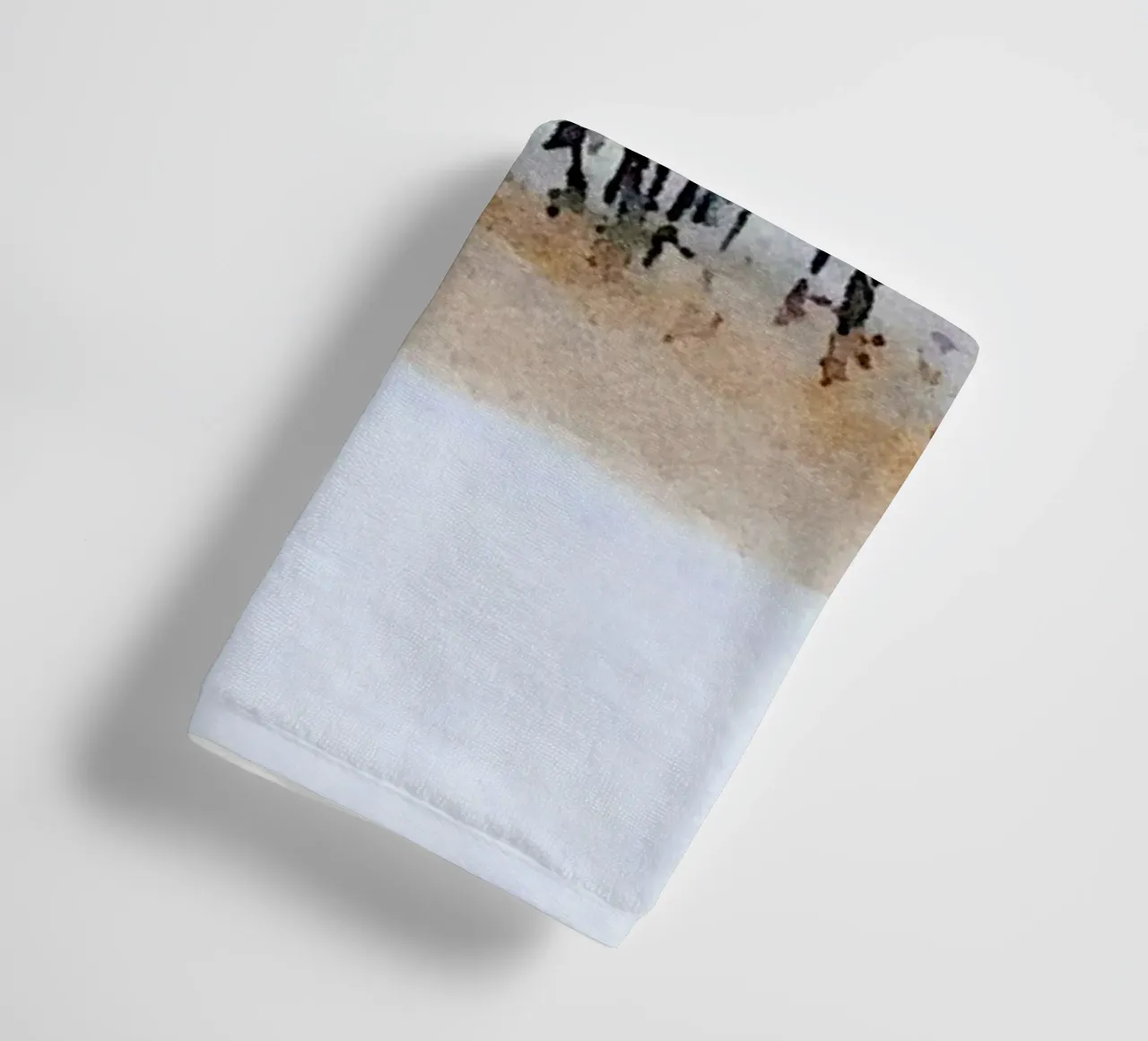Winter towel by Massimo Frascogna
