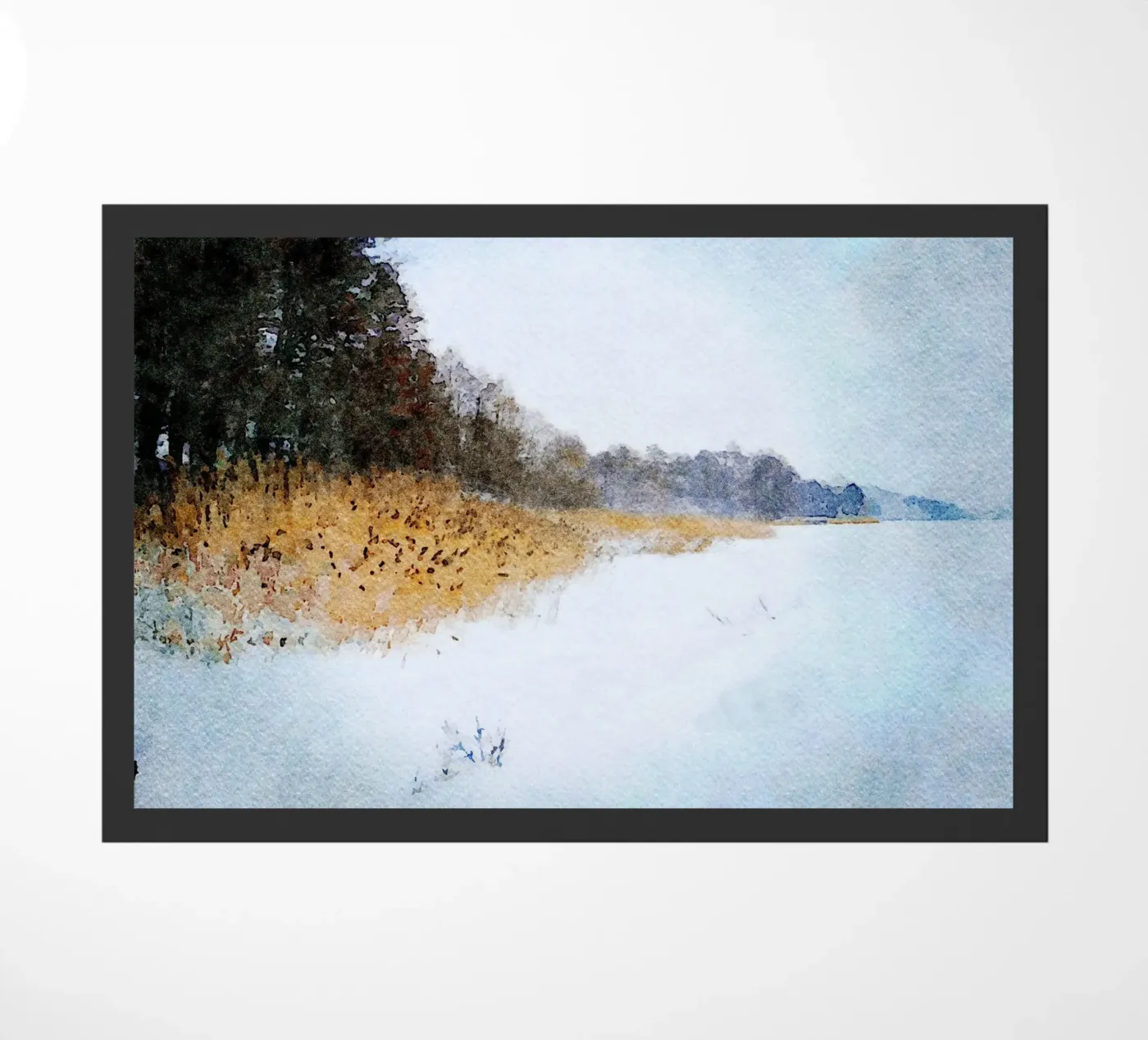 Winter Fußmatte von Massimo Frascogna