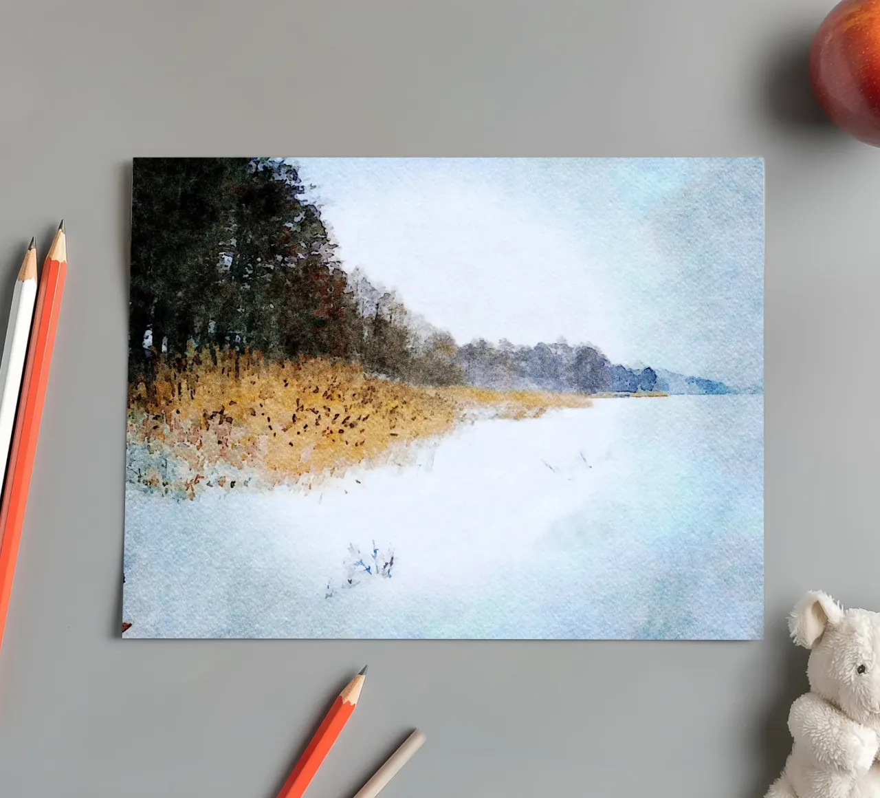 Winter sticker sheet by Massimo Frascogna