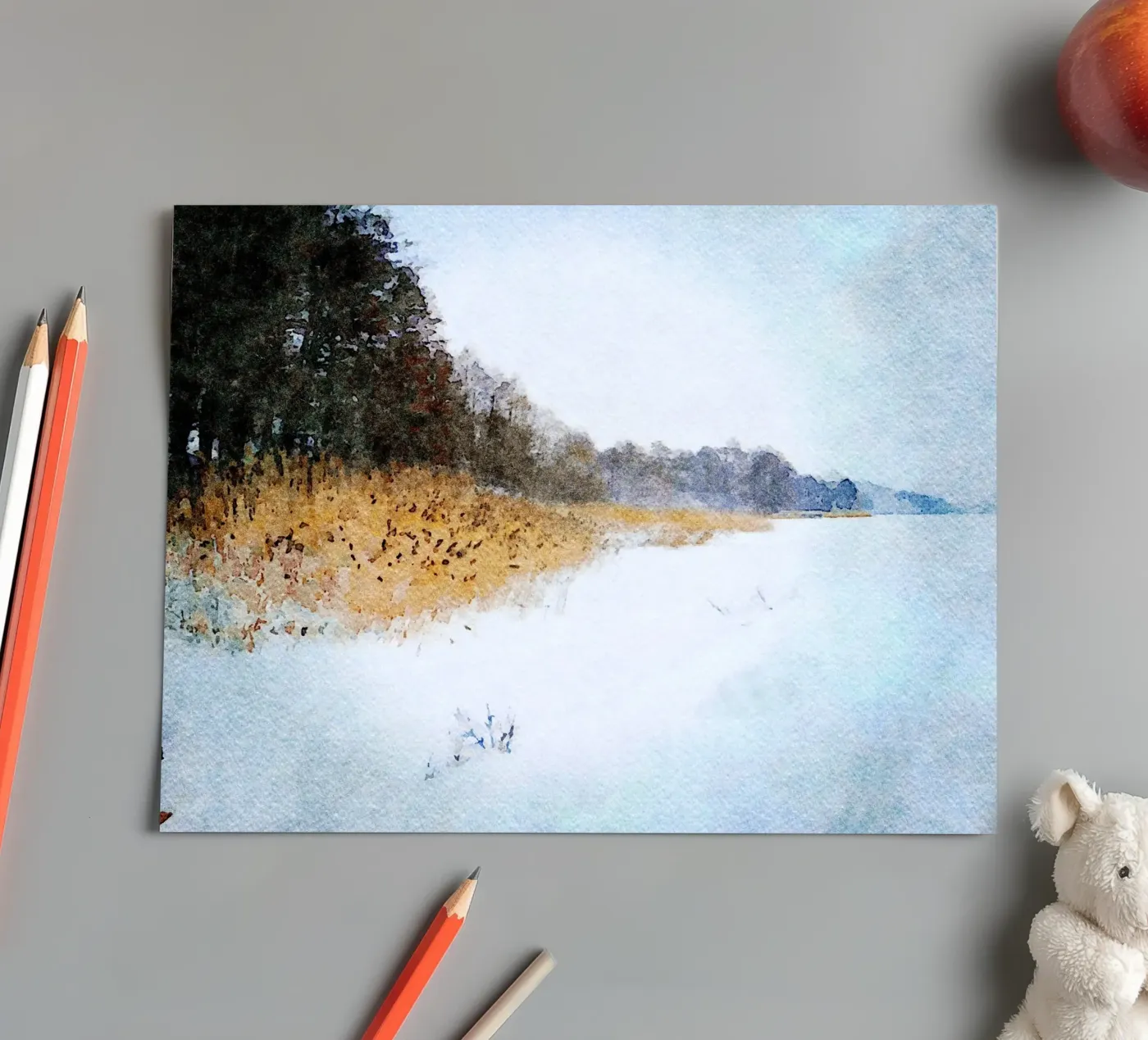 Winter sticker sheet by Massimo Frascogna