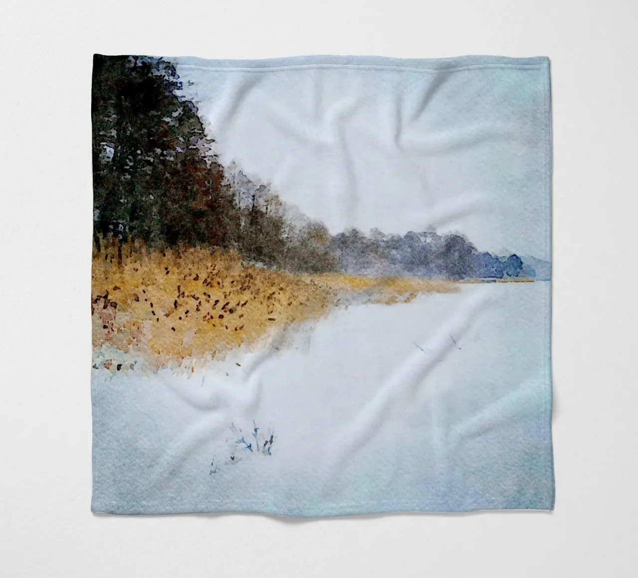 Winter Fleecedecke von Massimo Frascogna