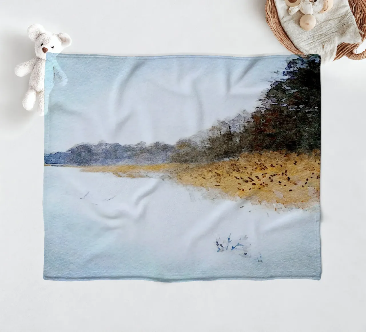 Winter Fleecedecke von Massimo Frascogna