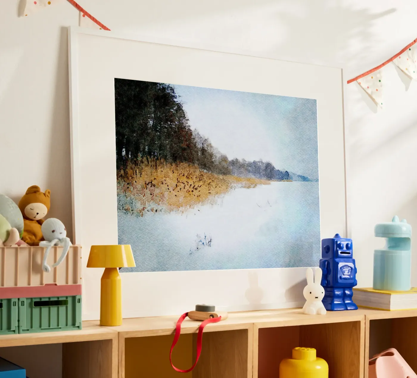 Winter poster de Massimo Frascogna