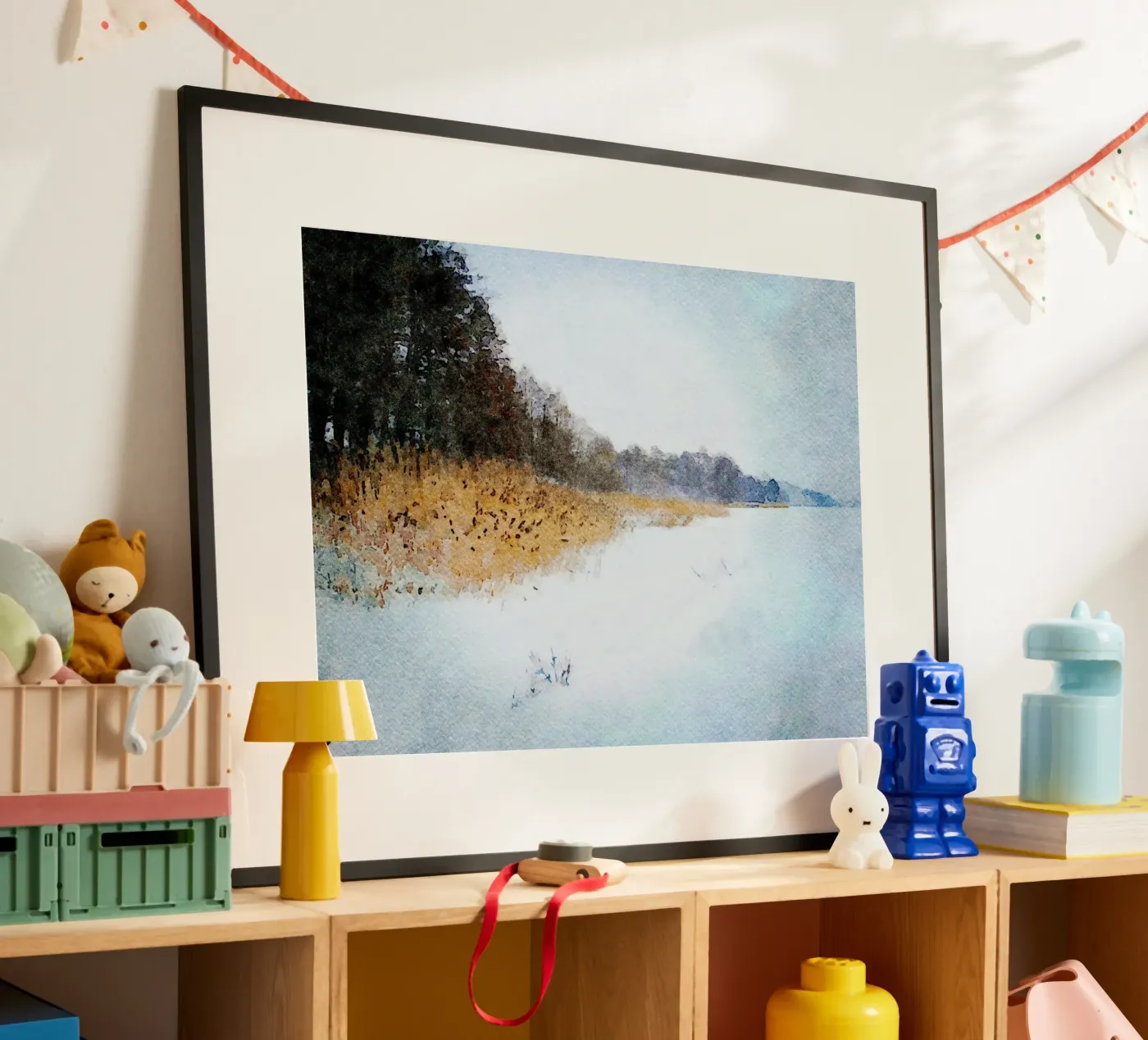 Winter poster de Massimo Frascogna