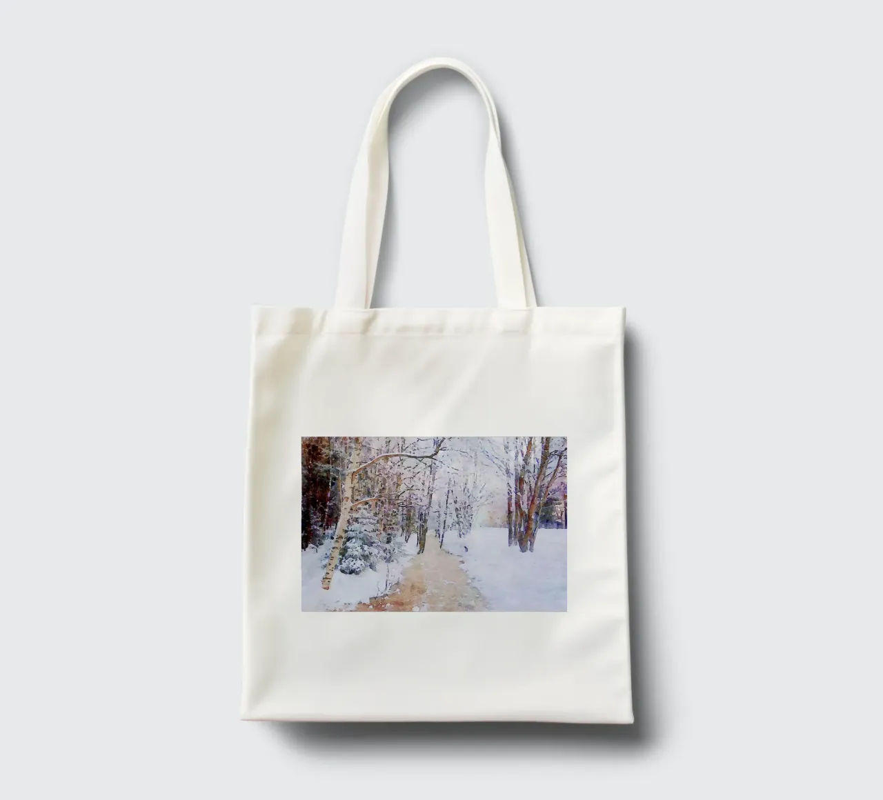 Inverno borsa in juta da Massimo Frascogna