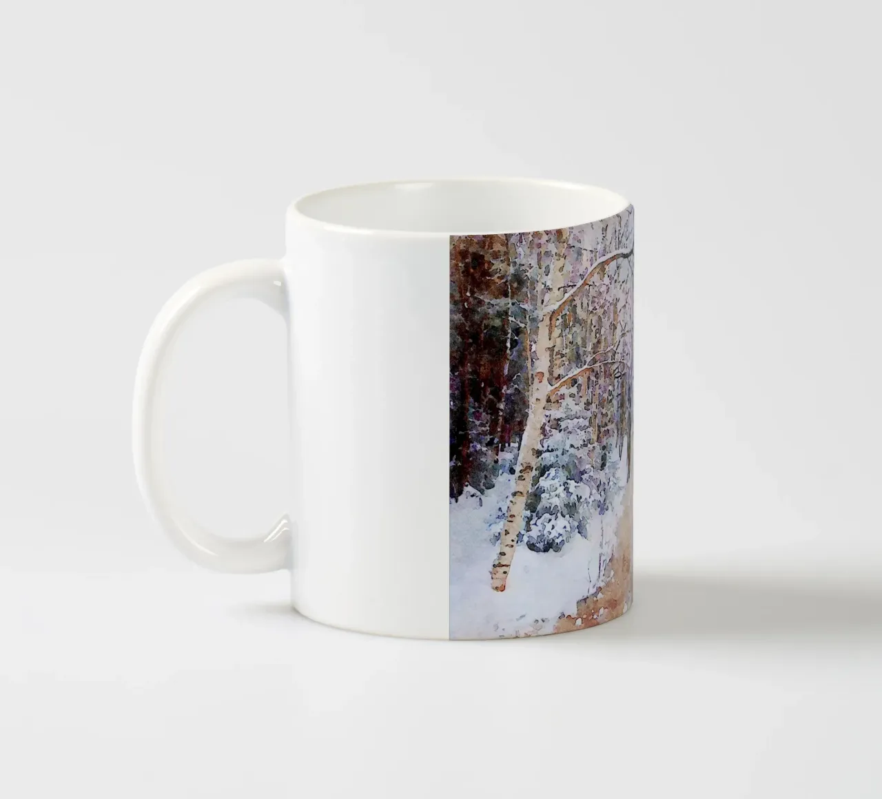 Inverno tazza in ceramica da Massimo Frascogna