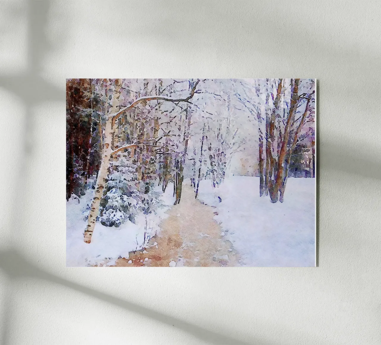 Invierno metacrilato de Massimo Frascogna