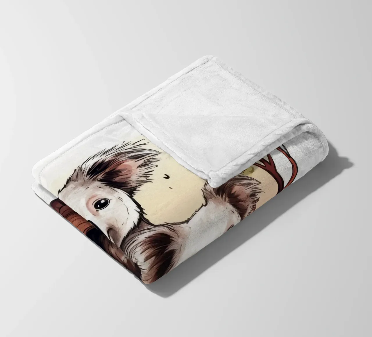 Duo di Koala retrò coperta in pile da Funny Animals