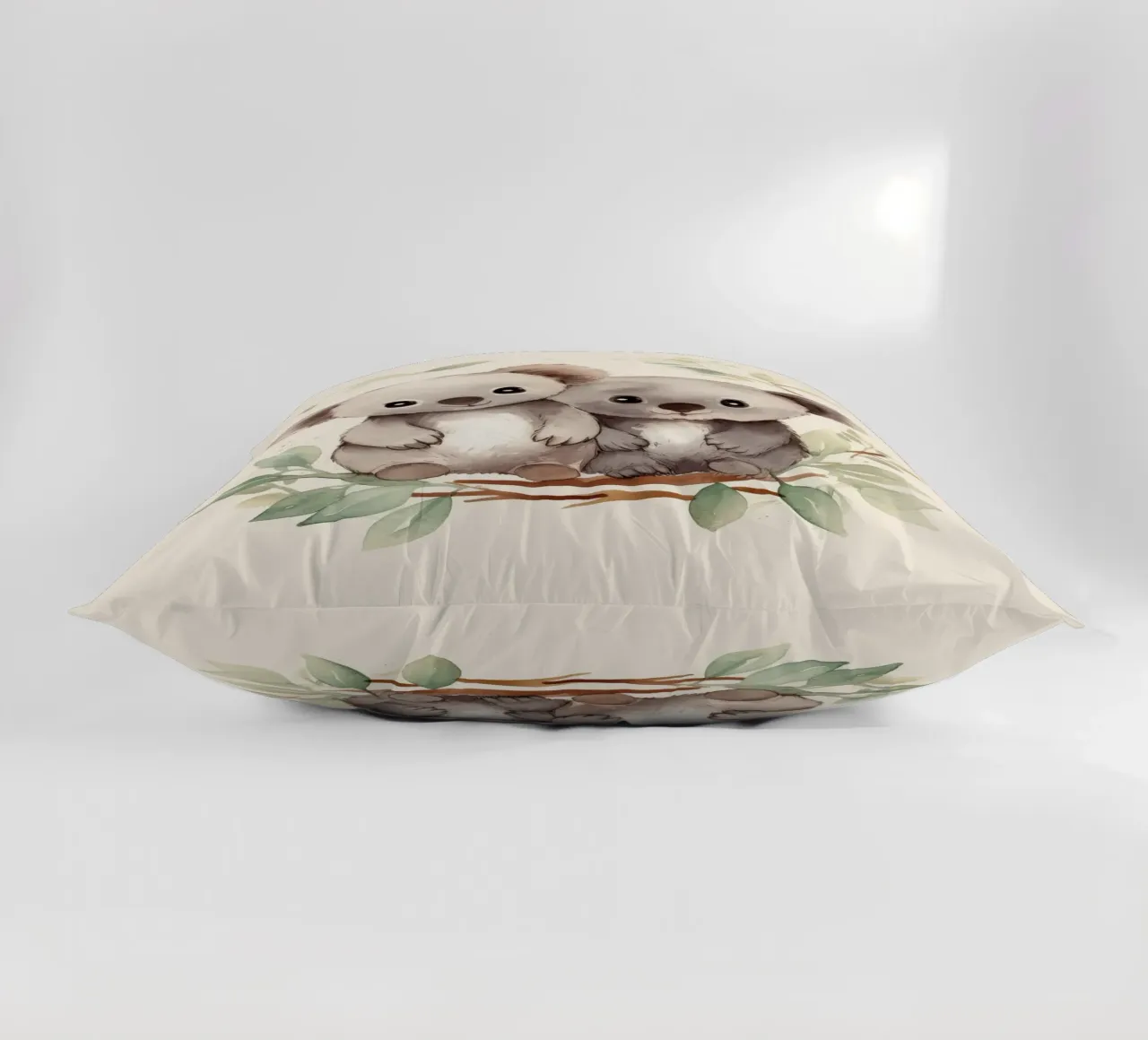 Retro Koala Duo decorative cushion by Funny Animals