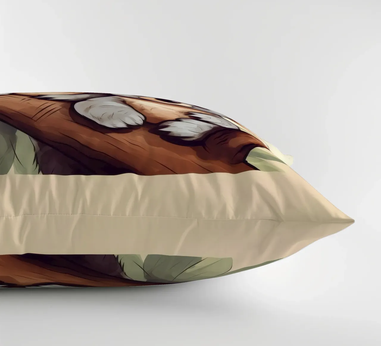 Retro Koala Duo decorative cushion by Funny Animals