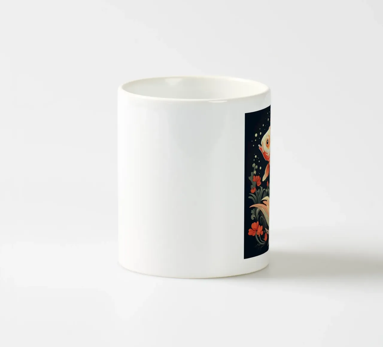 Pesce Koi retrò tazza in ceramica da Funny Animals