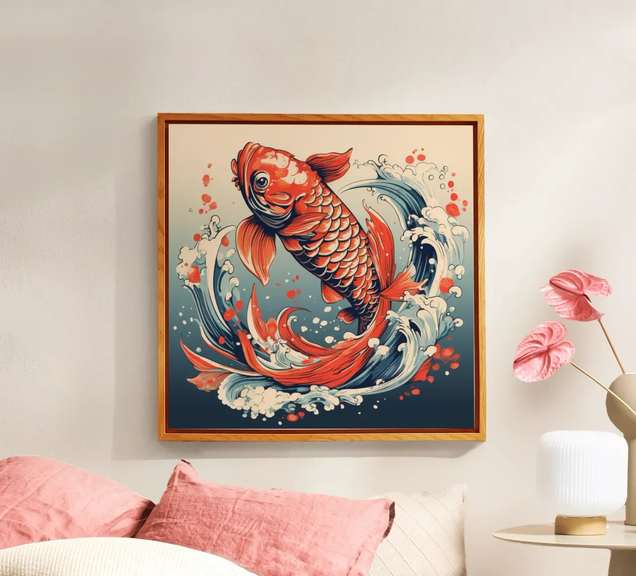 Pesce Koi retrò plexiglass da Funny Animals