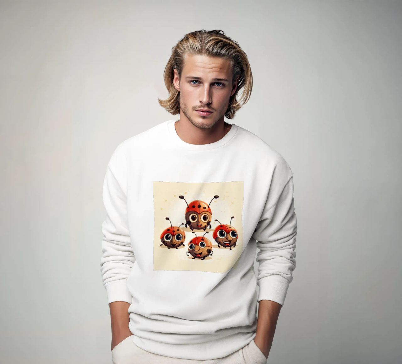 Retro Ladybug Gang felpa da Funny Animals
