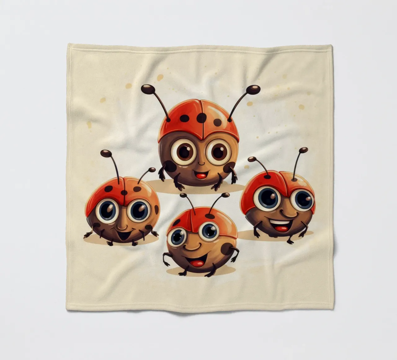 Retro Ladybug Gang coperta in pile da Funny Animals
