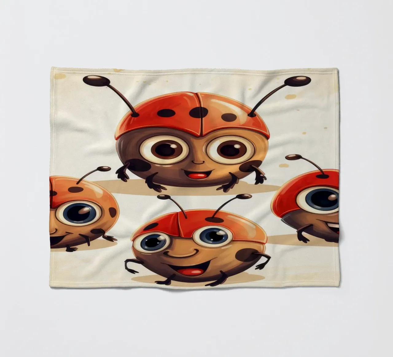 Retro Ladybug Gang coperta in pile da Funny Animals
