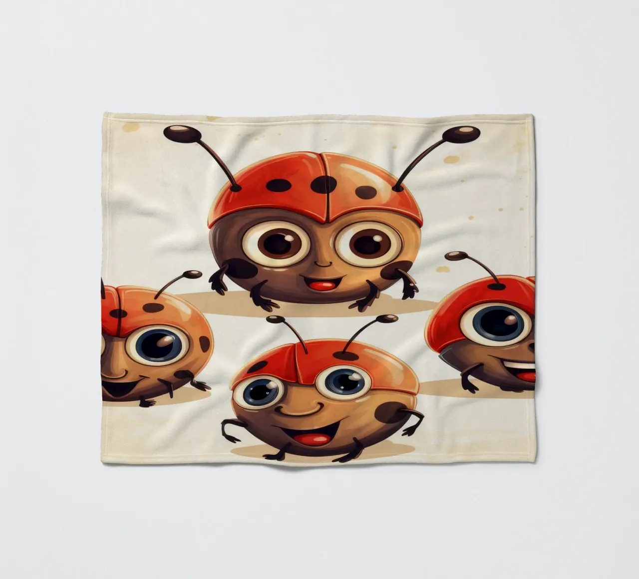 Retro Ladybug Gang coperta in pile da Funny Animals