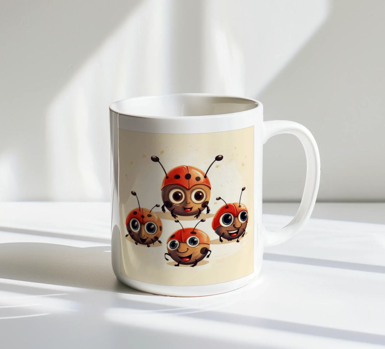 Retro Ladybug Gang tazza in ceramica da Funny Animals