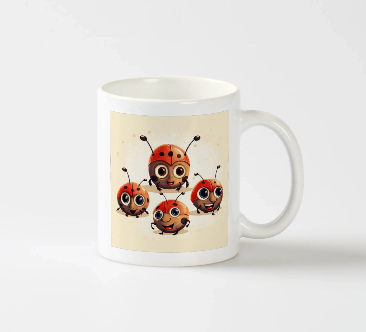 Retro Ladybug Gang tazza in ceramica da Funny Animals