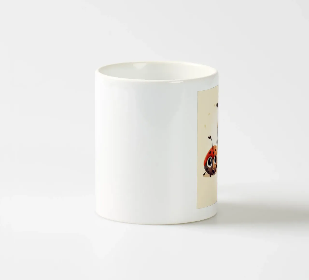 Retro-Marienkäfer-Bande Keramik Tasse von Funny Animals