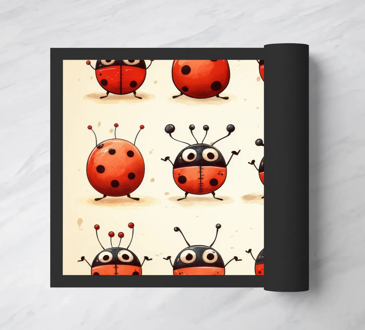 Retro Ladybug Gang zerbino da Funny Animals