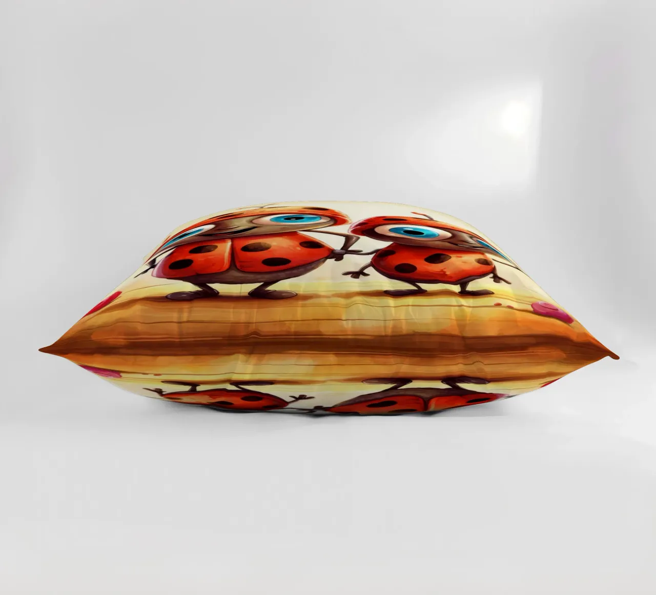 Retro Ladybug Duo cuscino da Funny Animals