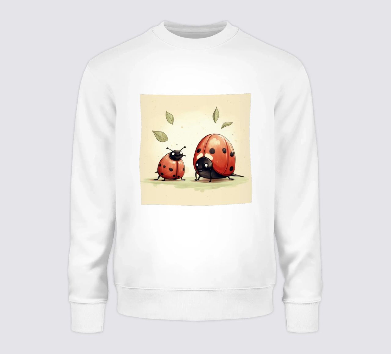 Retro Ladybug Duo felpa da Funny Animals