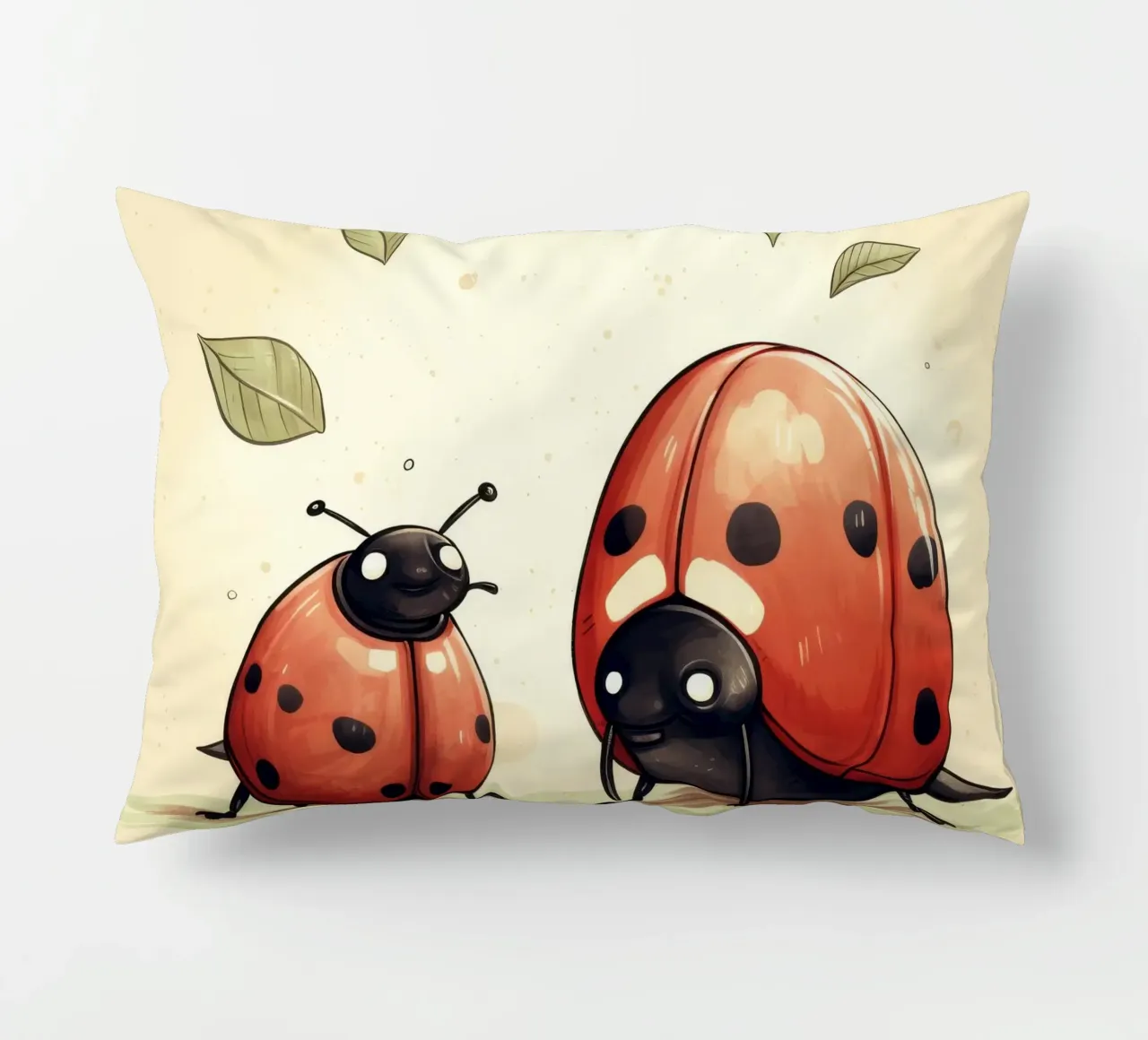 Retro Ladybug Duo cuscino da Funny Animals