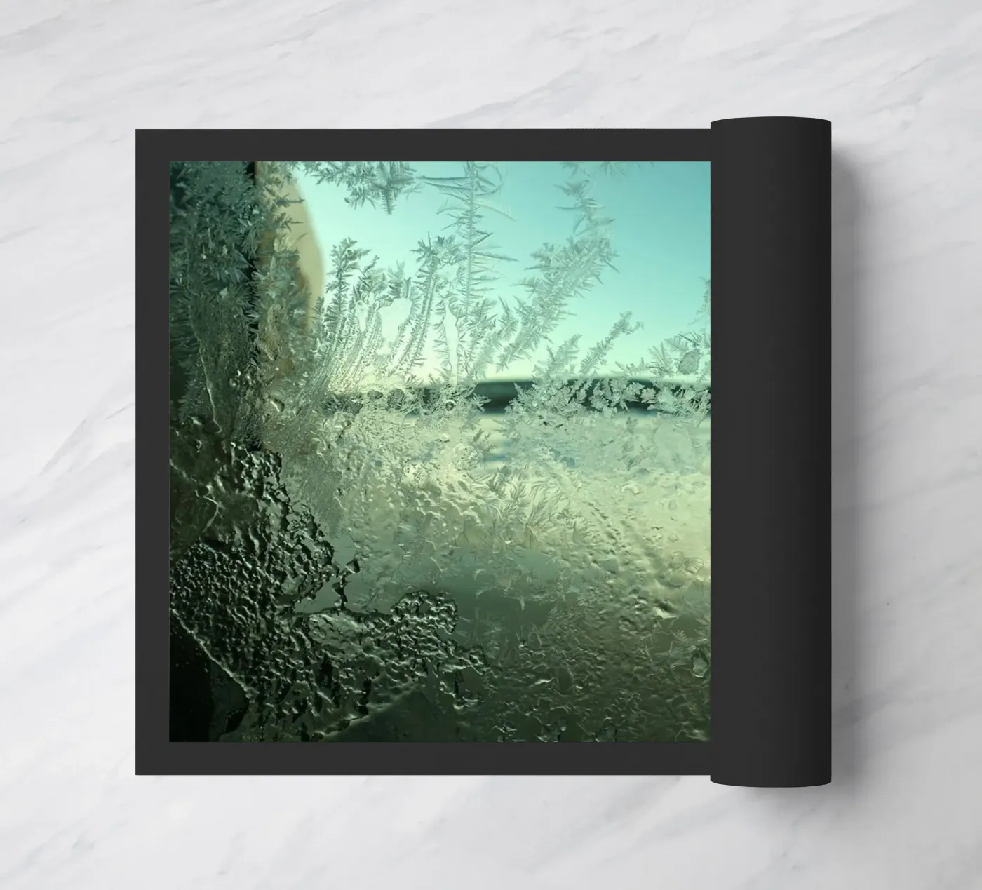 Winter window paillasson de Massimo Frascogna