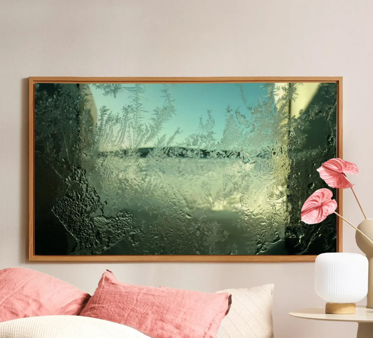 Winter window forex plate by Massimo Frascogna